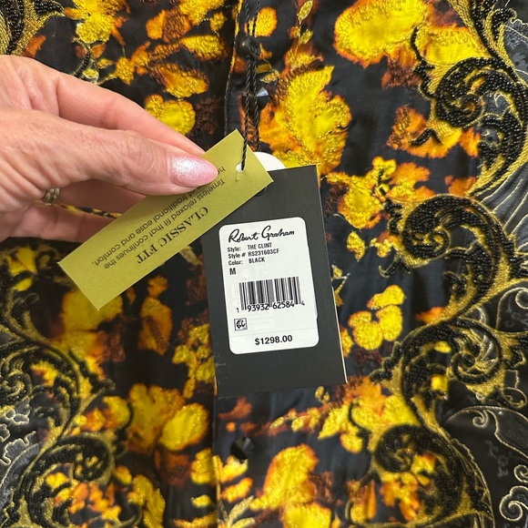 NWT Robert Graham Limited Edition “The Clint” 50% Off Original Price - Picture 10 of 17